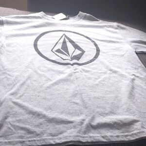 Gray T-Shirt with Black Logo